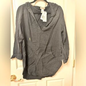 L Space gauze cover up NWT